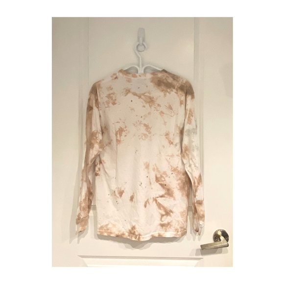 Tie Dye Long Sleeve (Tan) - Picture 4 of 5